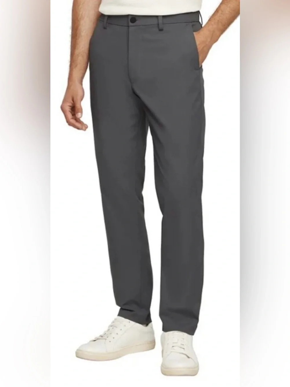 Banana Republic Men's Light Gray Dress Pants